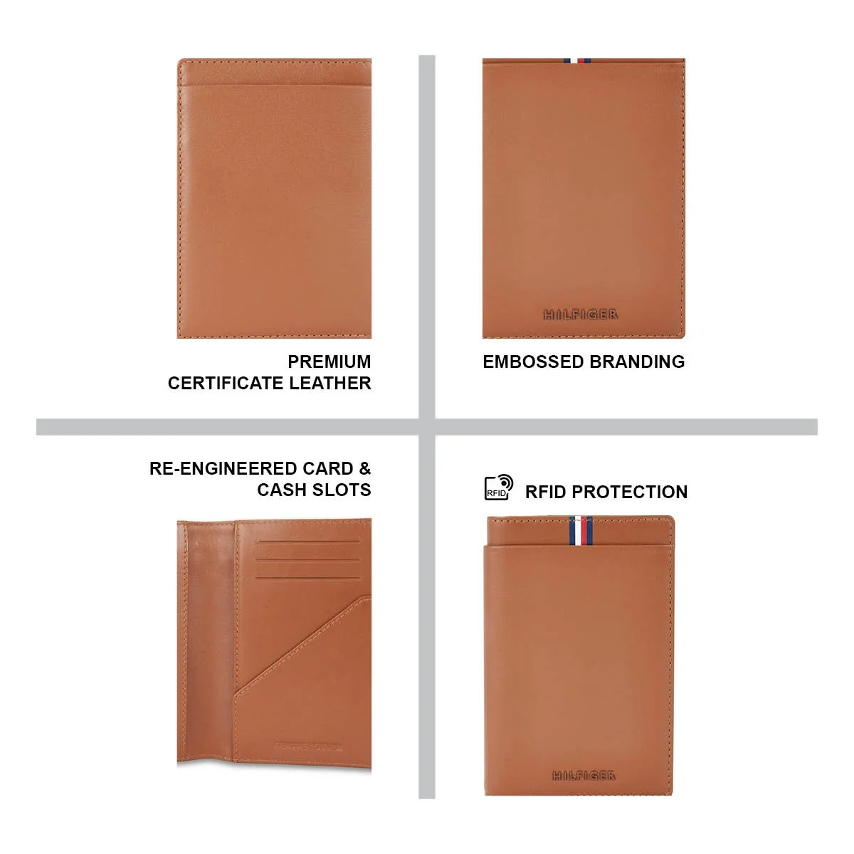 Tommy Hilfiger Dram Passport Case - Image 7