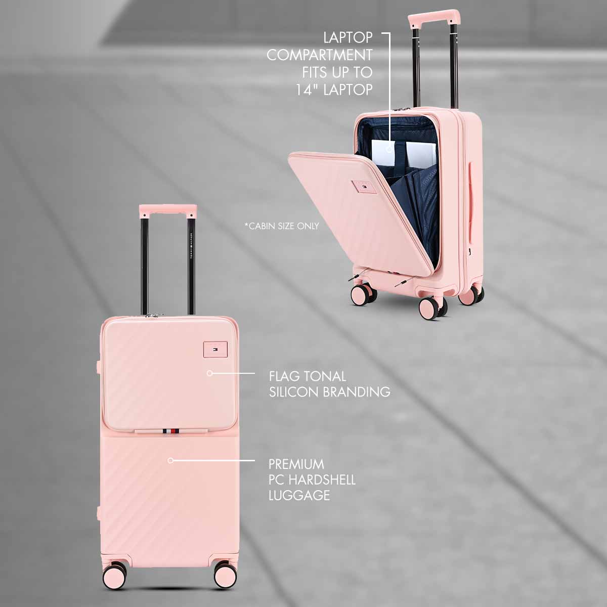 Tommy Hilfiger Duke Hard Luggage - Image 2