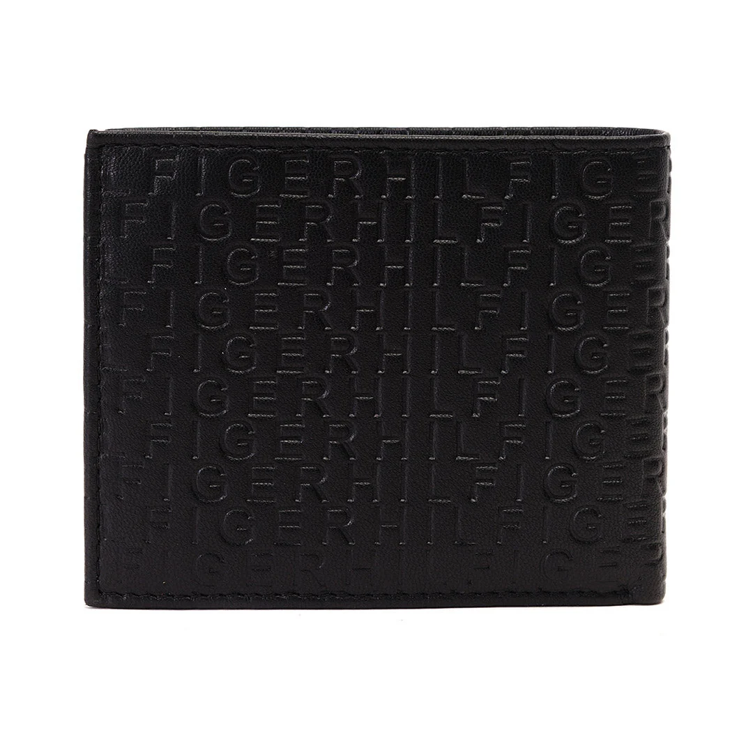 Tommy Hilfiger Erik Embossed Men's Leather Global Coin Wallet - Image 17