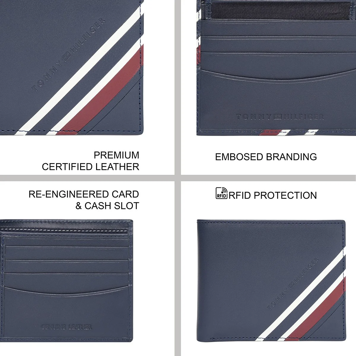 Tommy Hilfiger Evansville Men's Passcase Wallet - Image 7