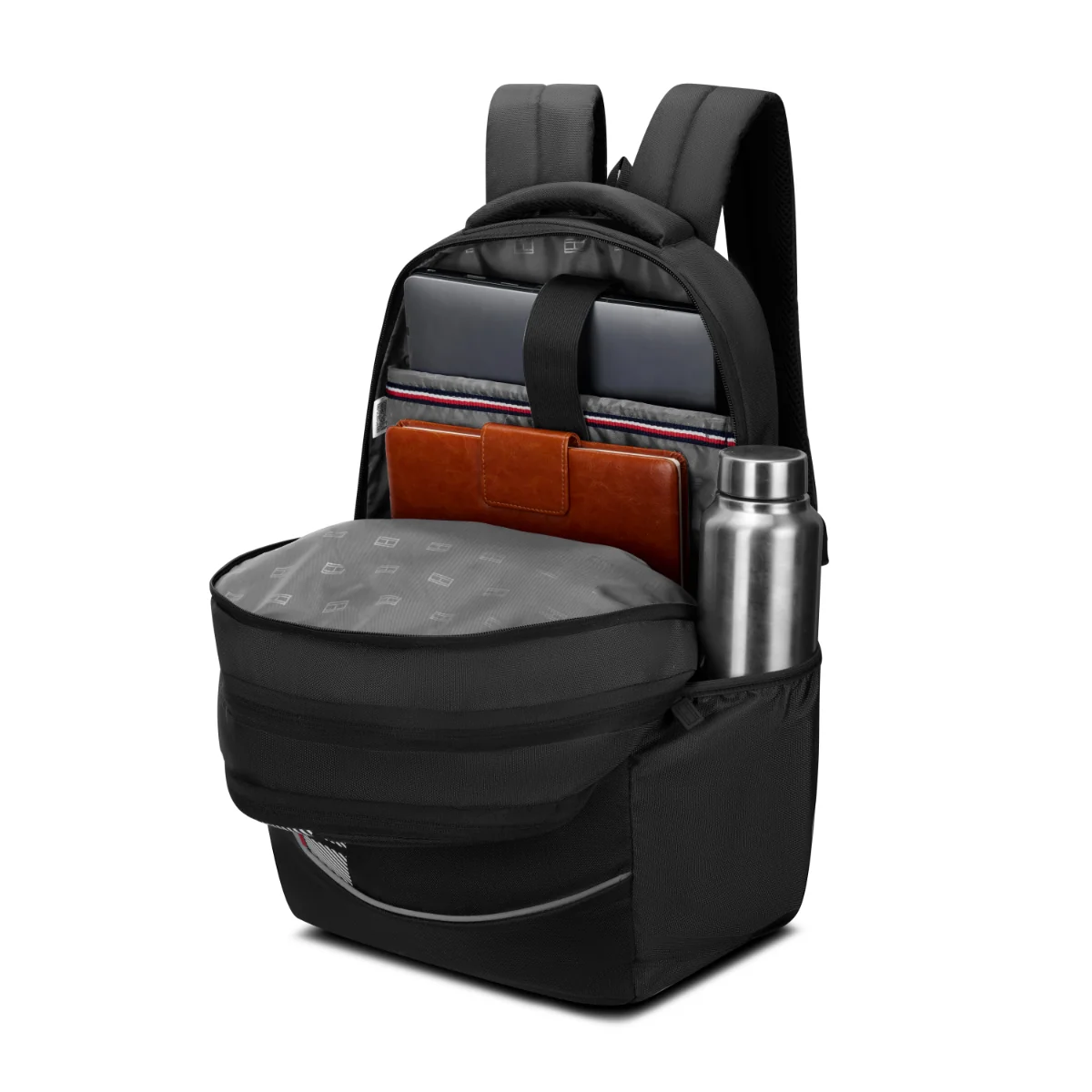 Tommy Hilfiger Fernlay Unisex Polyester Laptop Backpack - Image 13