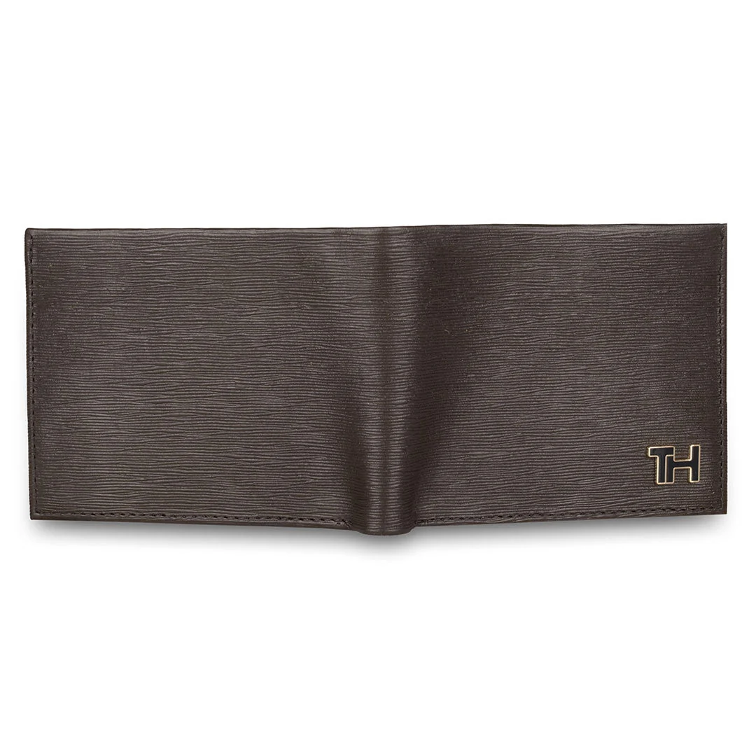 Tommy Hilfiger Finn Men's Leather Global Coin Wallet-Navy - Image 16