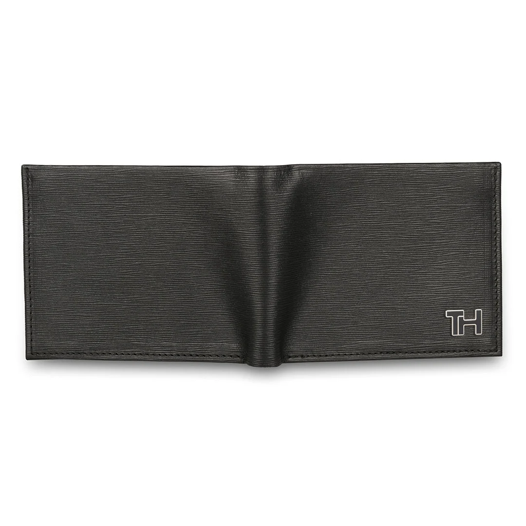 Tommy Hilfiger Finn Men's Leather Global Coin Wallet-Navy - Image 5