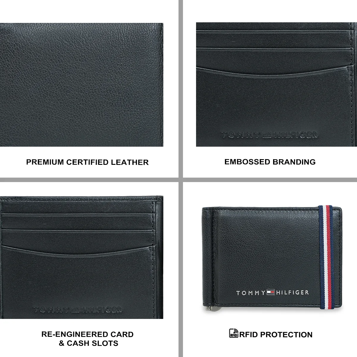 Tommy Hilfiger Fraser Men's Moneyclip Wallet - Image 5