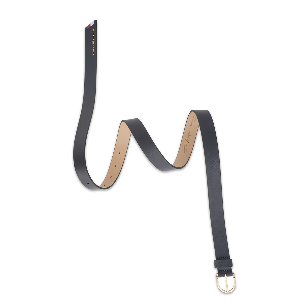 Tommy Hilfiger Fuchsia Women's Non Reversible Belt - Image 5