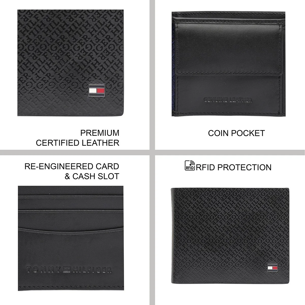 Tommy Hilfiger Godley Men's Global Coin Wallet - Image 8
