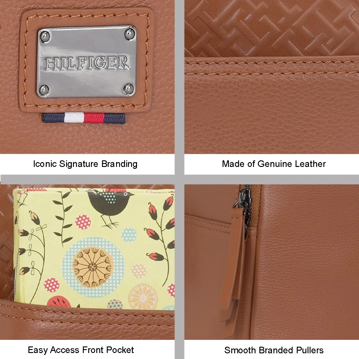 Tommy Hilfiger Hackney Premium Laptop Backpack - Image 5