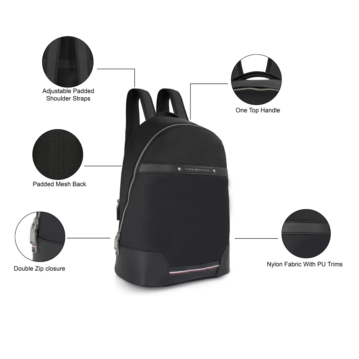 Tommy Hilfiger Hagen European Line Backpack - Image 4