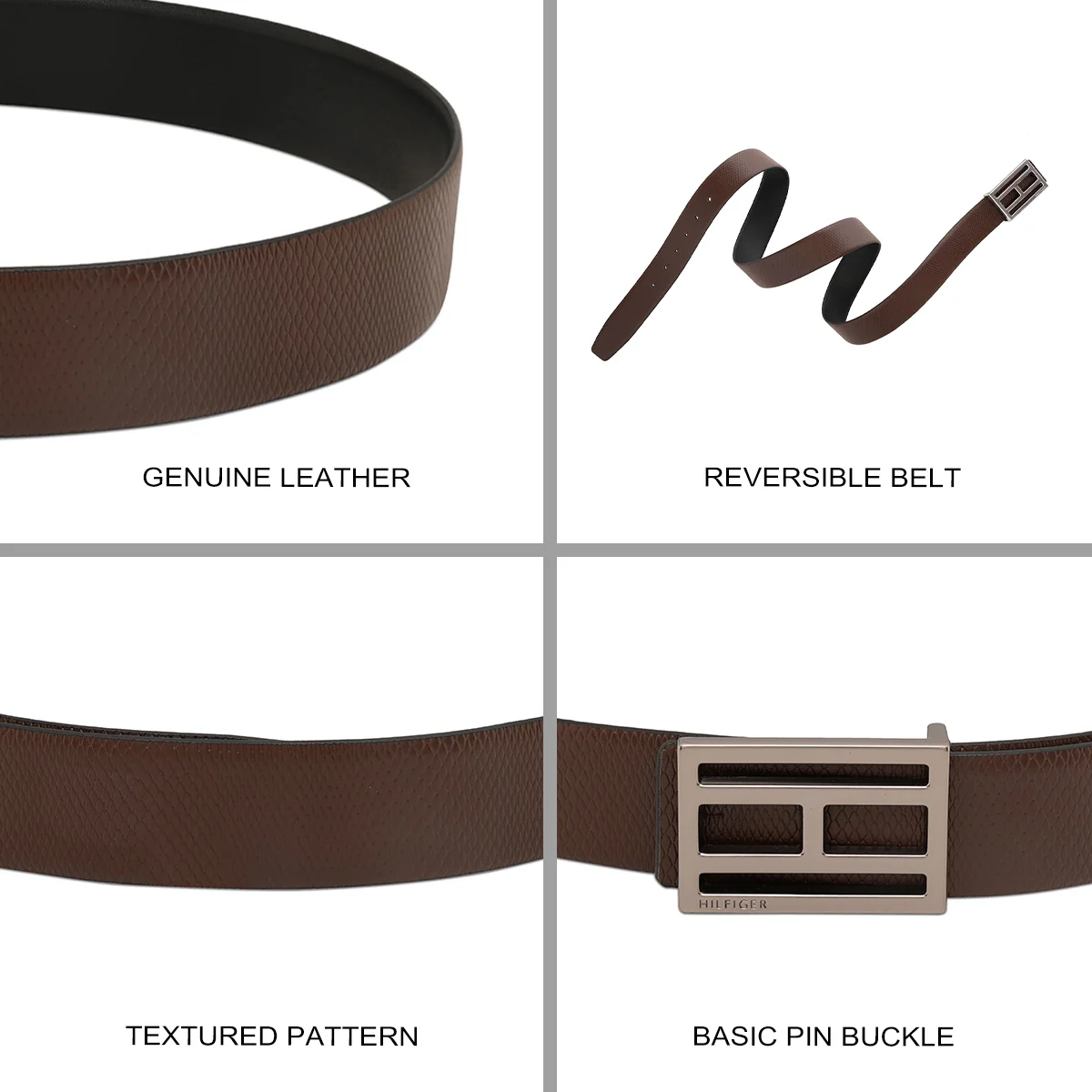 Tommy Hilfiger Hillaby Men's Reversible Belt - Image 7
