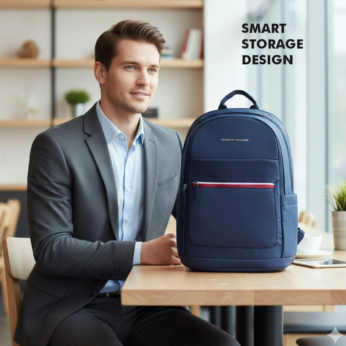 Tommy Hilfiger Hubbard Laptop Backpack - Image 6