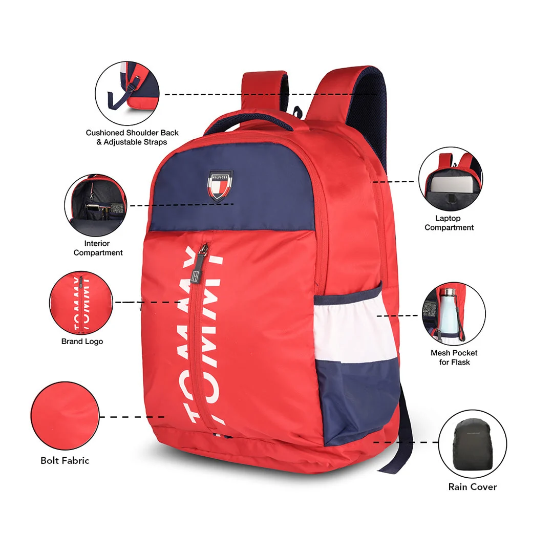 Tommy Hilfiger Jaron Unisex Polyester Laptop Backpack - Image 5