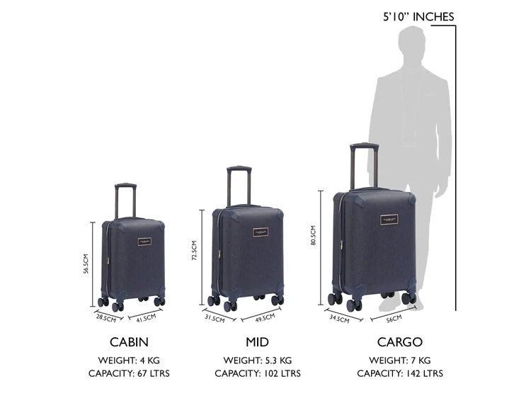 Tommy Hilfiger Jazz Hybrid Luggage - Image 35