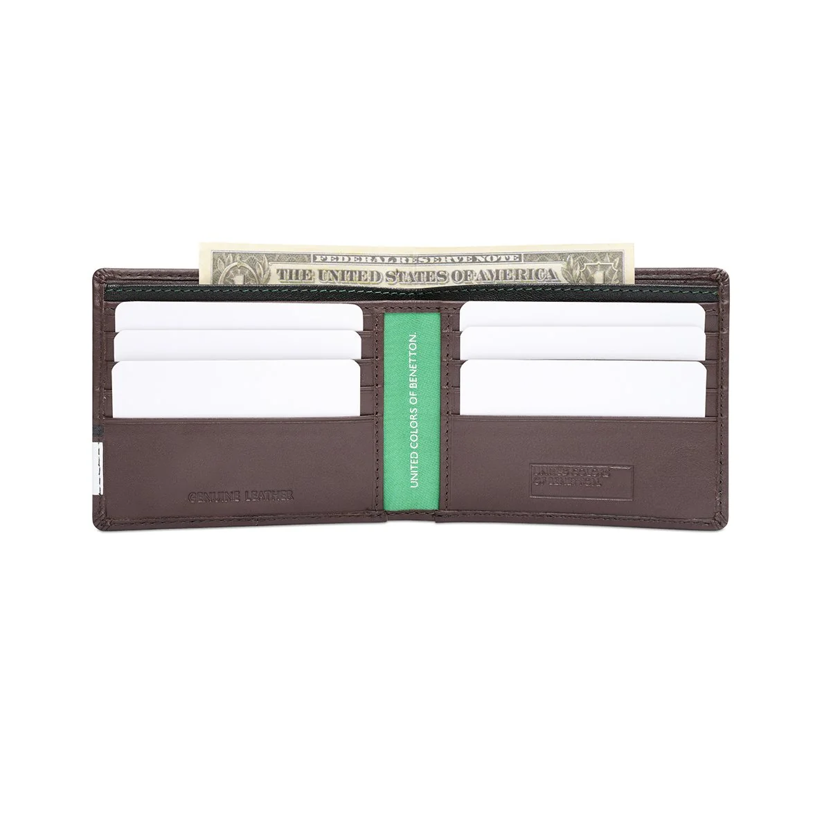 United Colors of Benetton Jecna Men's Slimfold Wallet - Image 6