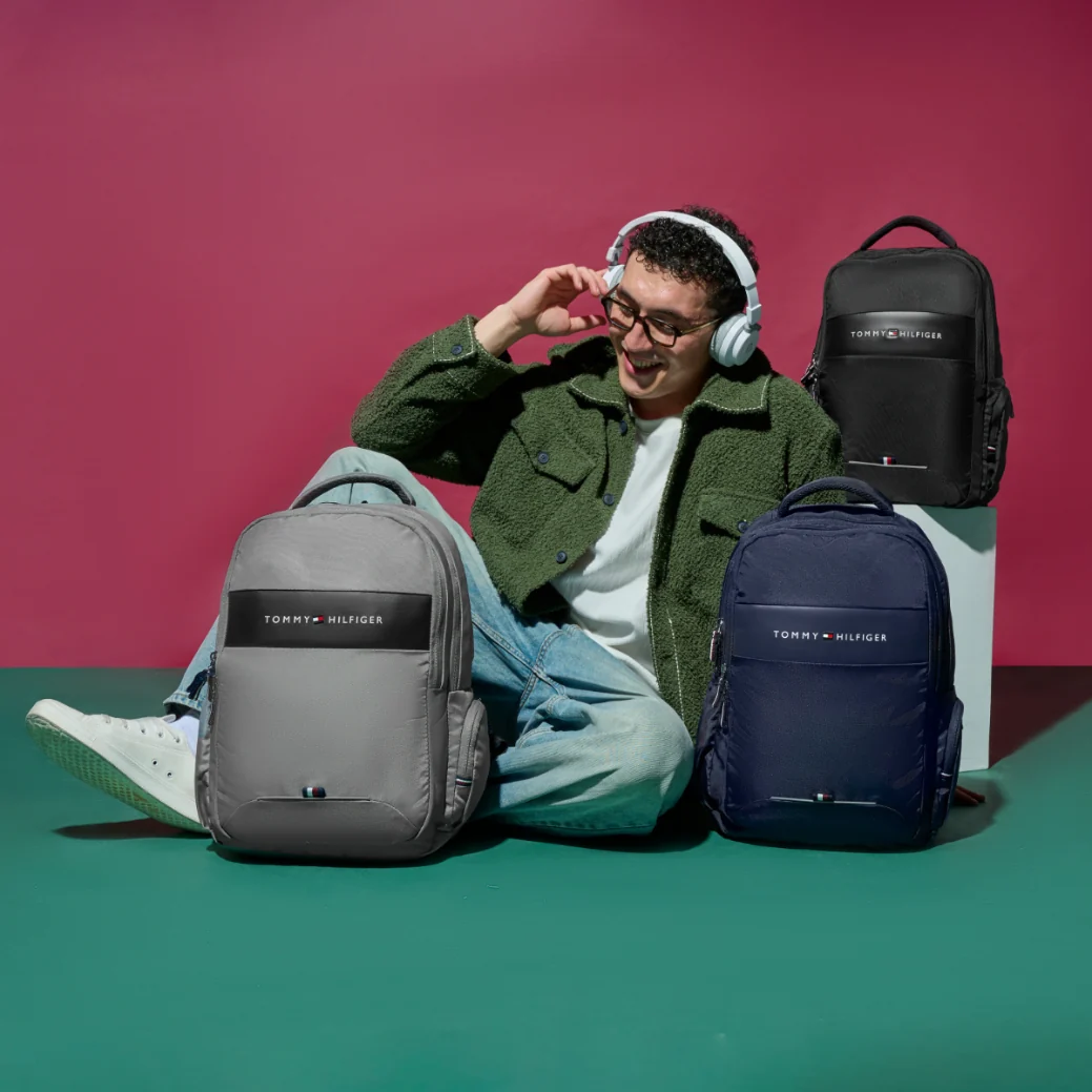 Tommy Hilfiger Joshua Unisex Polyester Laptop Backpack - Image 10
