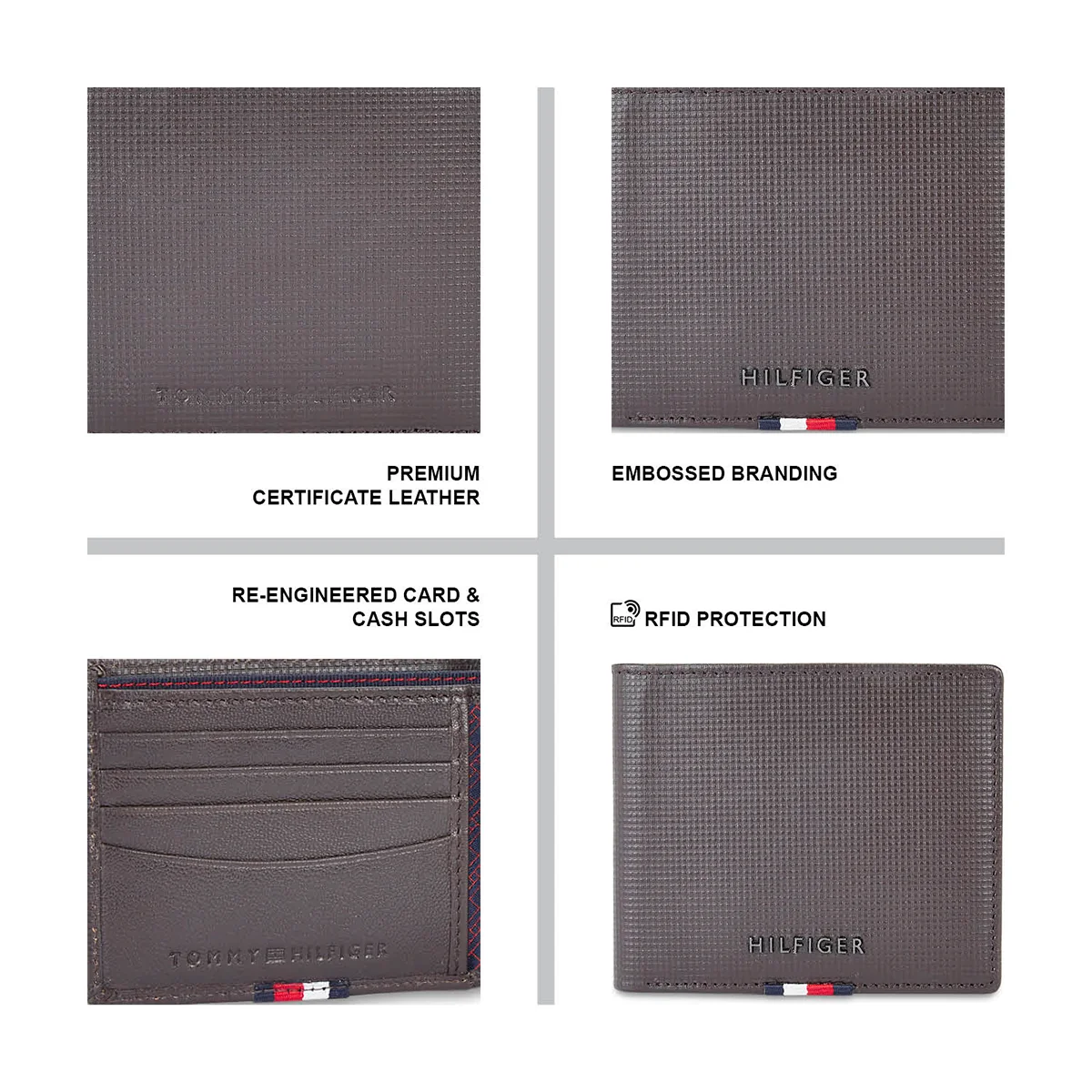 Tommy Hilfiger Kassel Men's Leather Wallet - Image 20