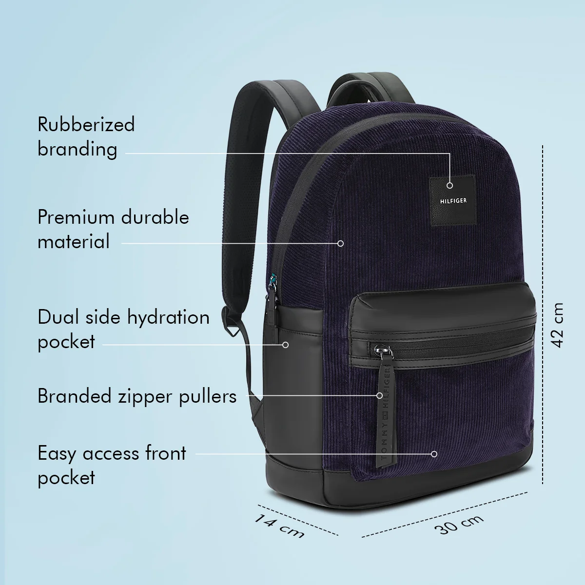 Tommy Hilfiger Kenny Laptop Backpack - Image 3