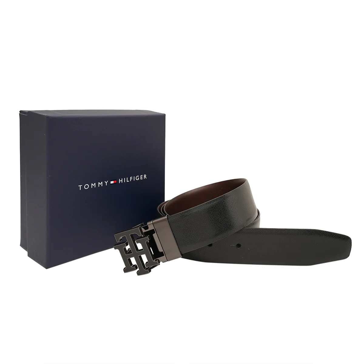 Tommy Hilfiger Lachine Men's Reversible Belt - Image 7