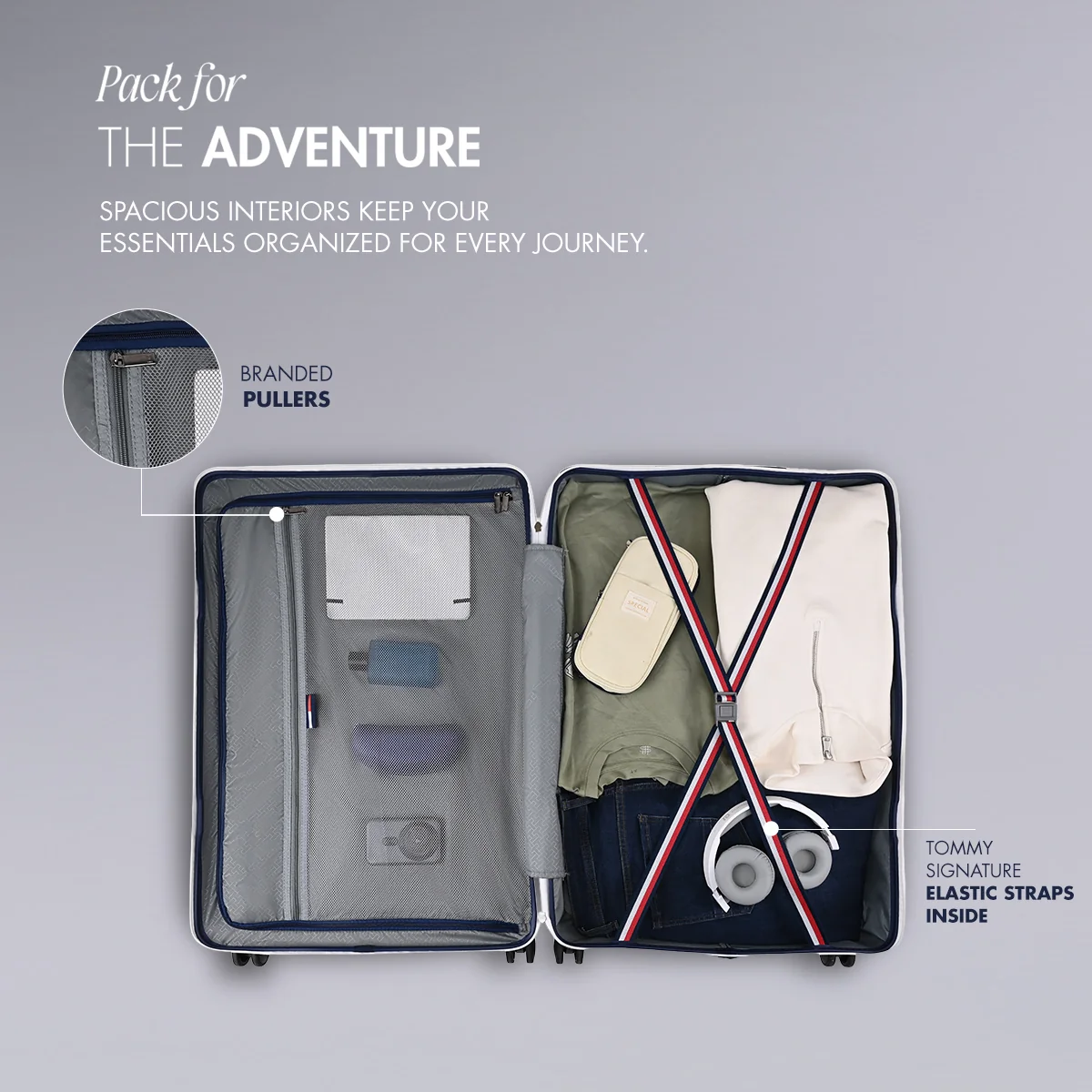 Tommy Hilfiger Las Vegas Hard Luggage - Image 5