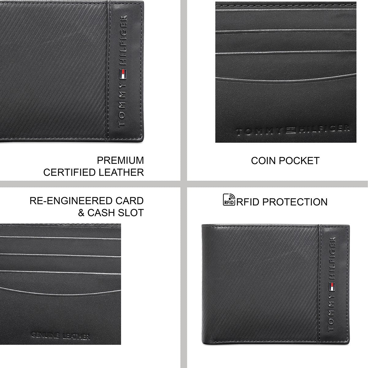 Tommy Hilfiger Lixouri Men's Passcase Wallet - Image 8