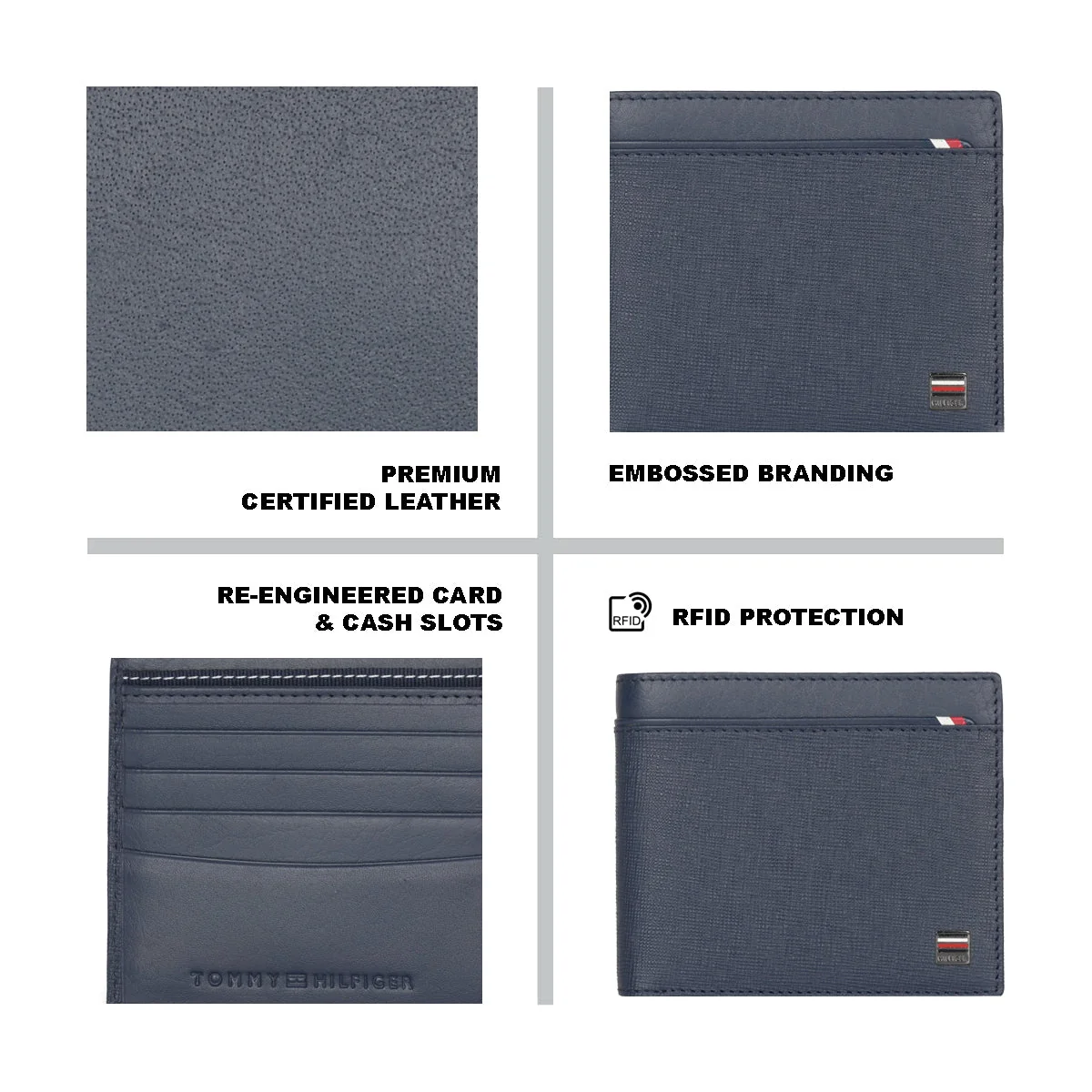Tommy Hilfiger Loganville Men’s Global Coin Wallet - Image 12