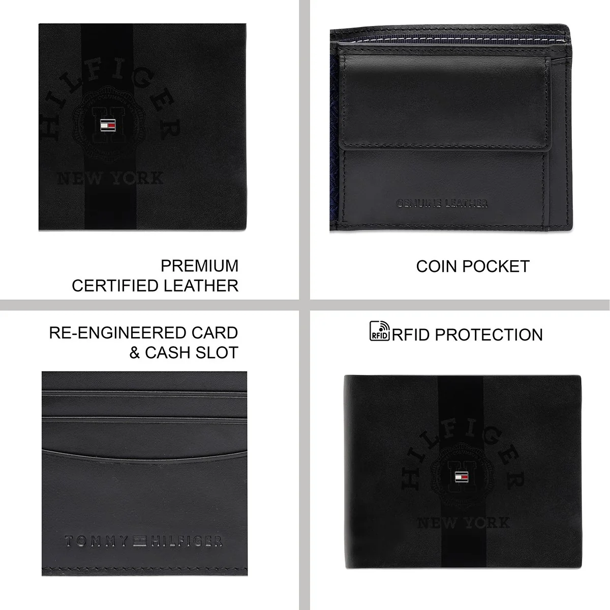 Tommy Hilfiger Loraine Men's Multicard Coin Wallet - Image 10