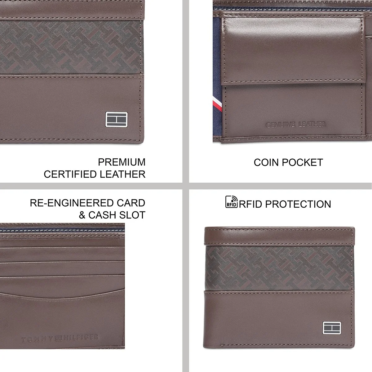 Tommy Hilfiger Machrie Men's Global Coin Wallet - Image 8