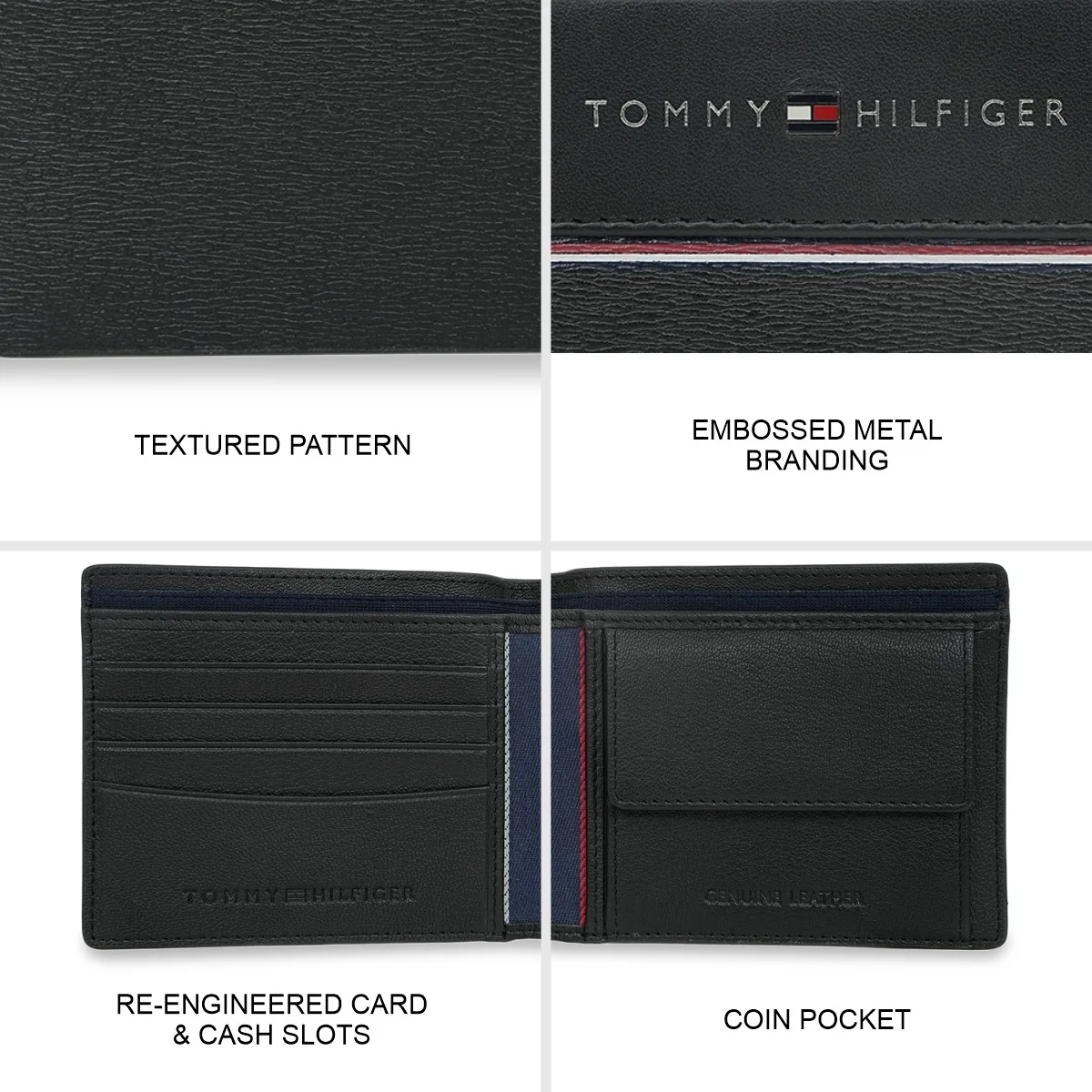 Tommy Hilfiger Mantaro Men's Global Coin Wallet - Image 7
