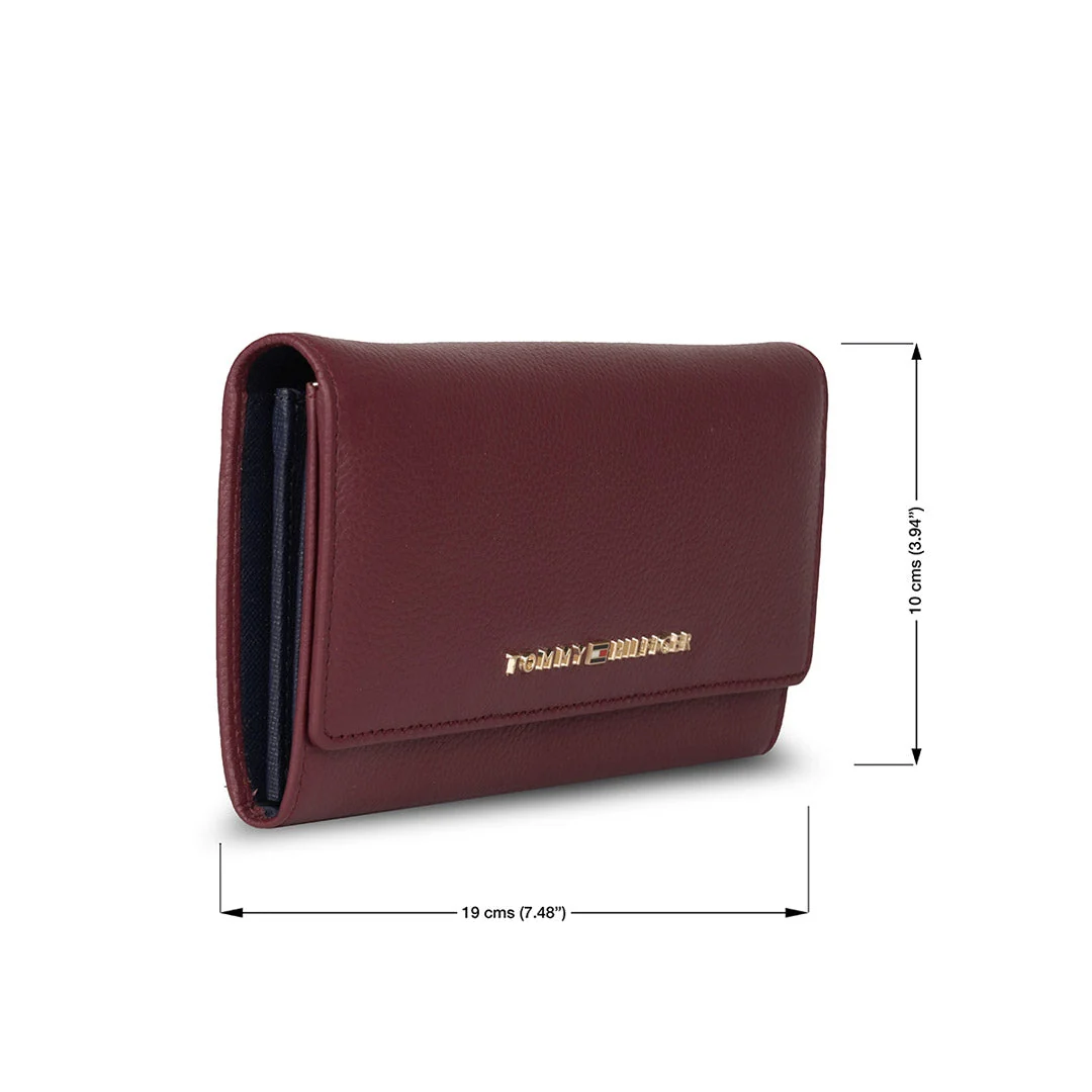 Tommy Hilfiger Mariam Women's Leather Flap Wallet - Image 6