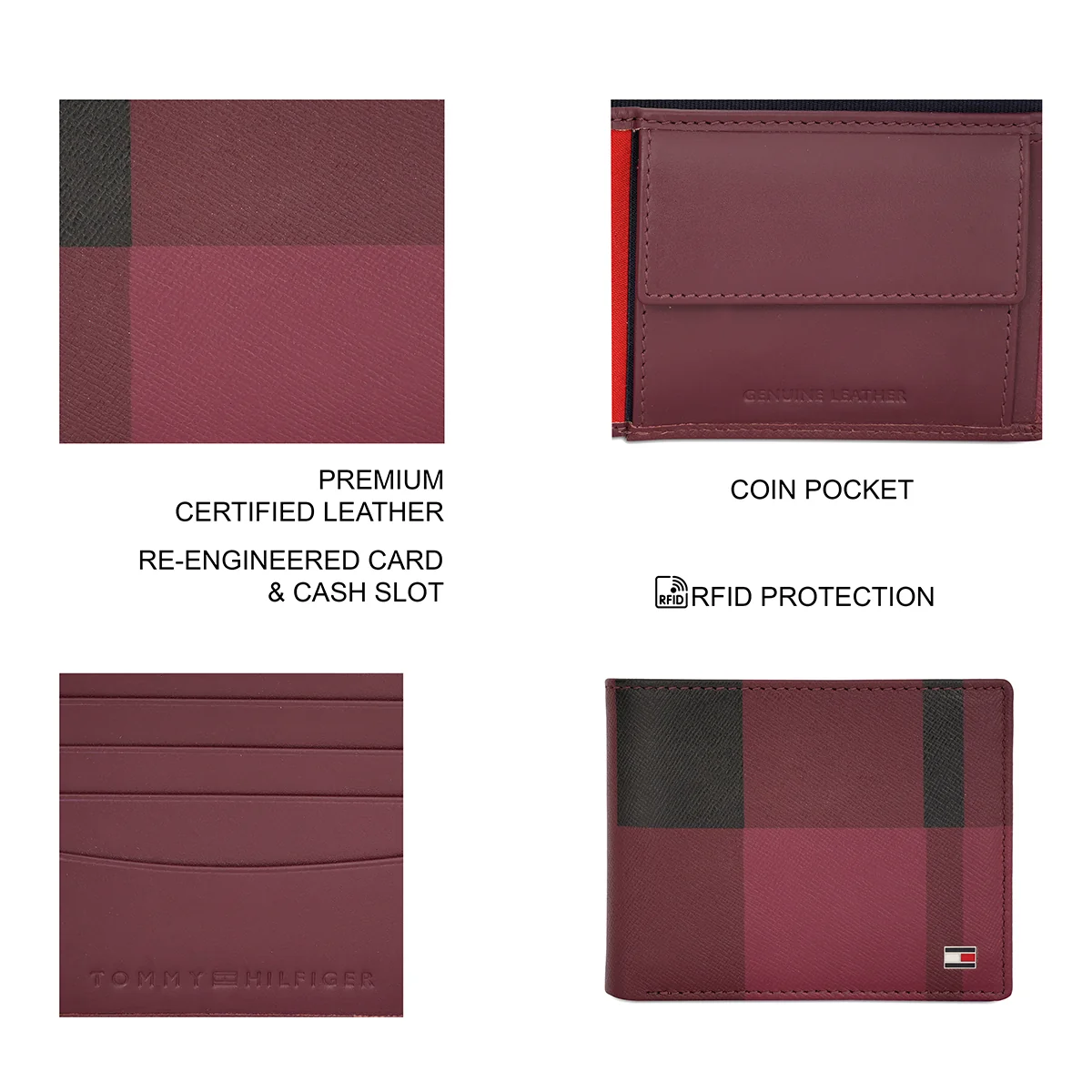 Tommy Hilfiger Maribel Men’s Global Coin Wallet - Image 4