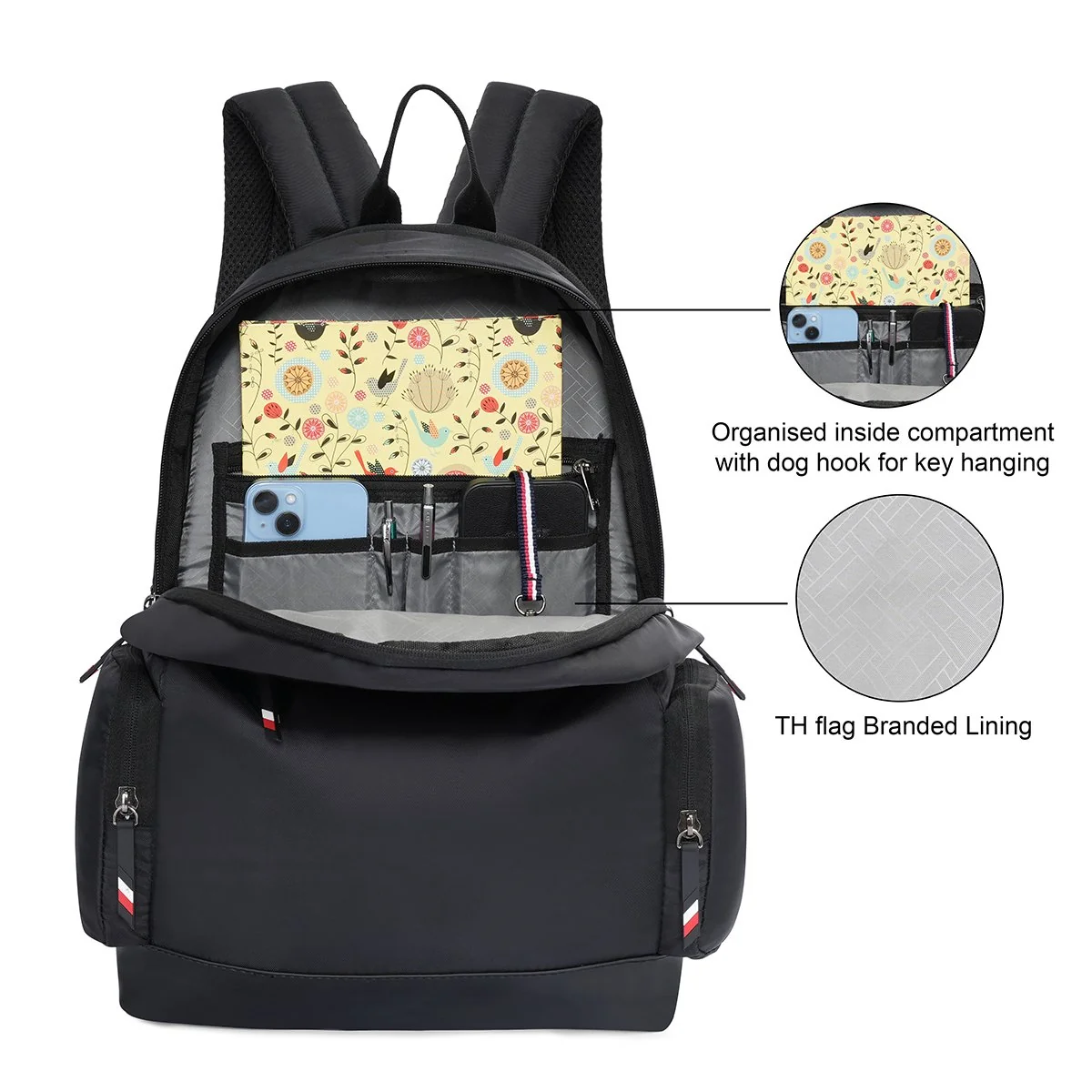 Tommy Hilfiger Marquise Laptop Backpack - Image 5