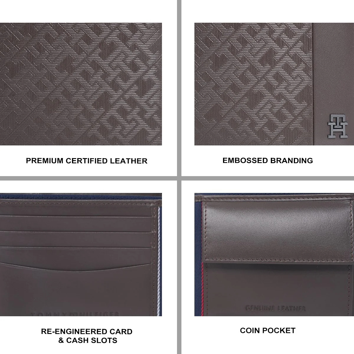 Tommy Hilfiger Melado Men's Global Coin Wallet - Image 6