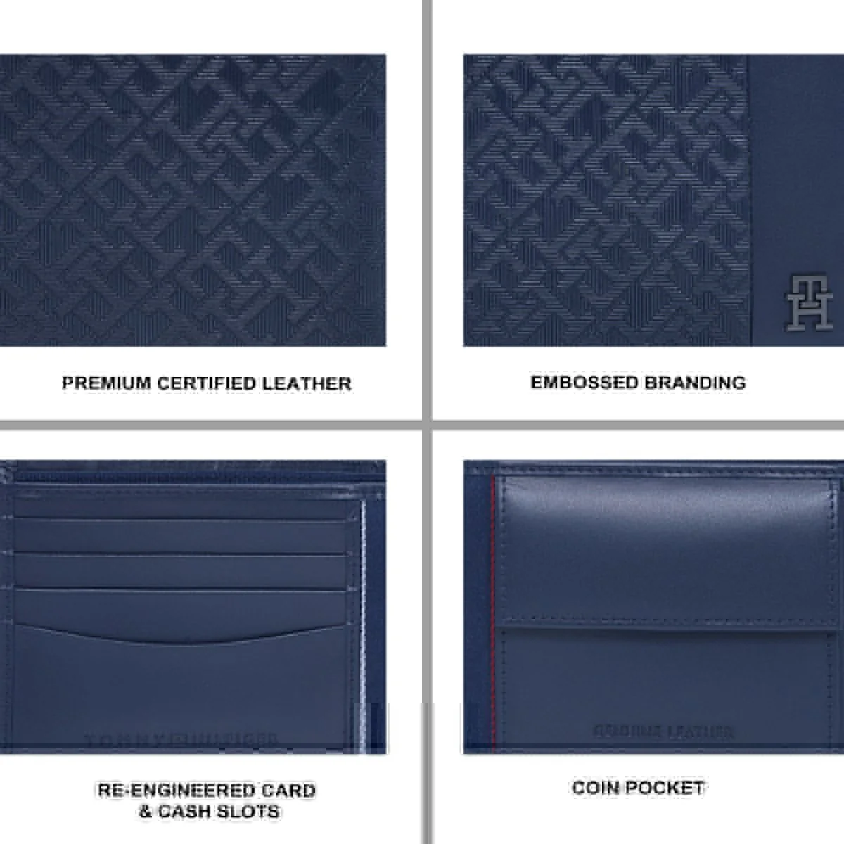 Tommy Hilfiger Melado Men's Global Coin Wallet - Image 7