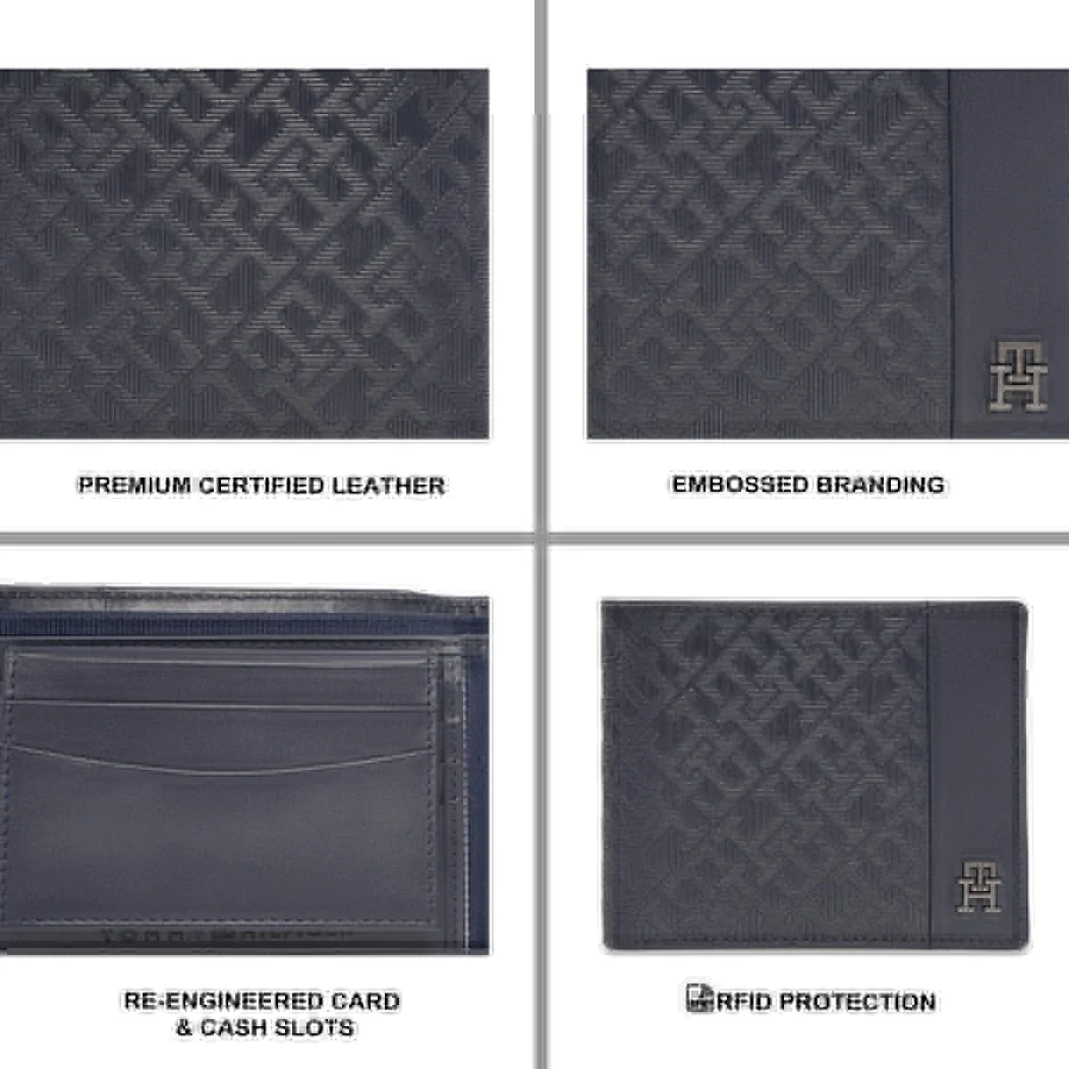 Tommy Hilfiger Melado Men's Passcase Wallet - Image 7