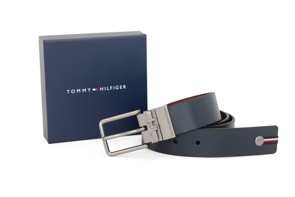 Tommy Hilfiger Merger Men's Reversible Leather Belt - Image 8