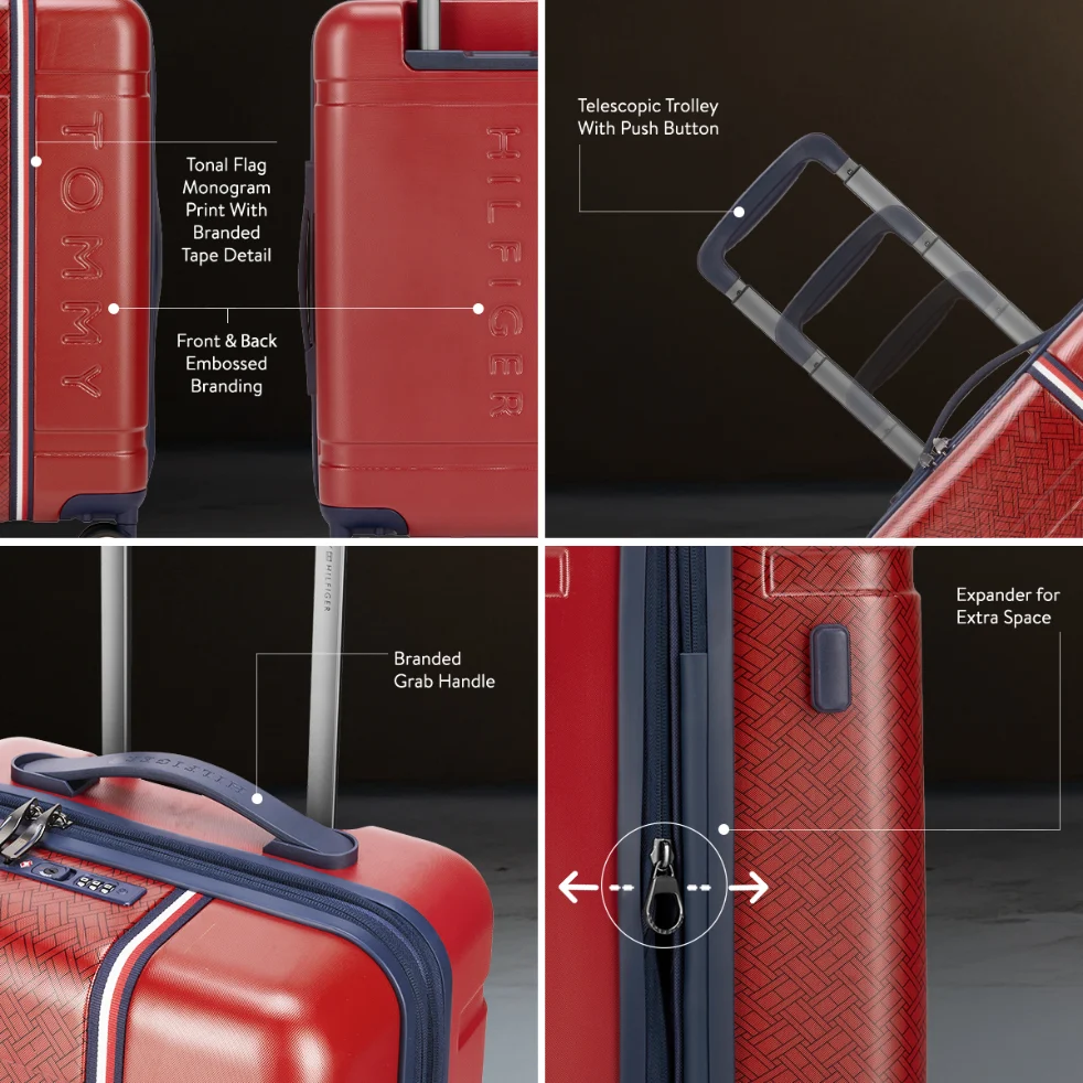 Tommy Hilfiger Millennia X Hard Luggage - Image 4