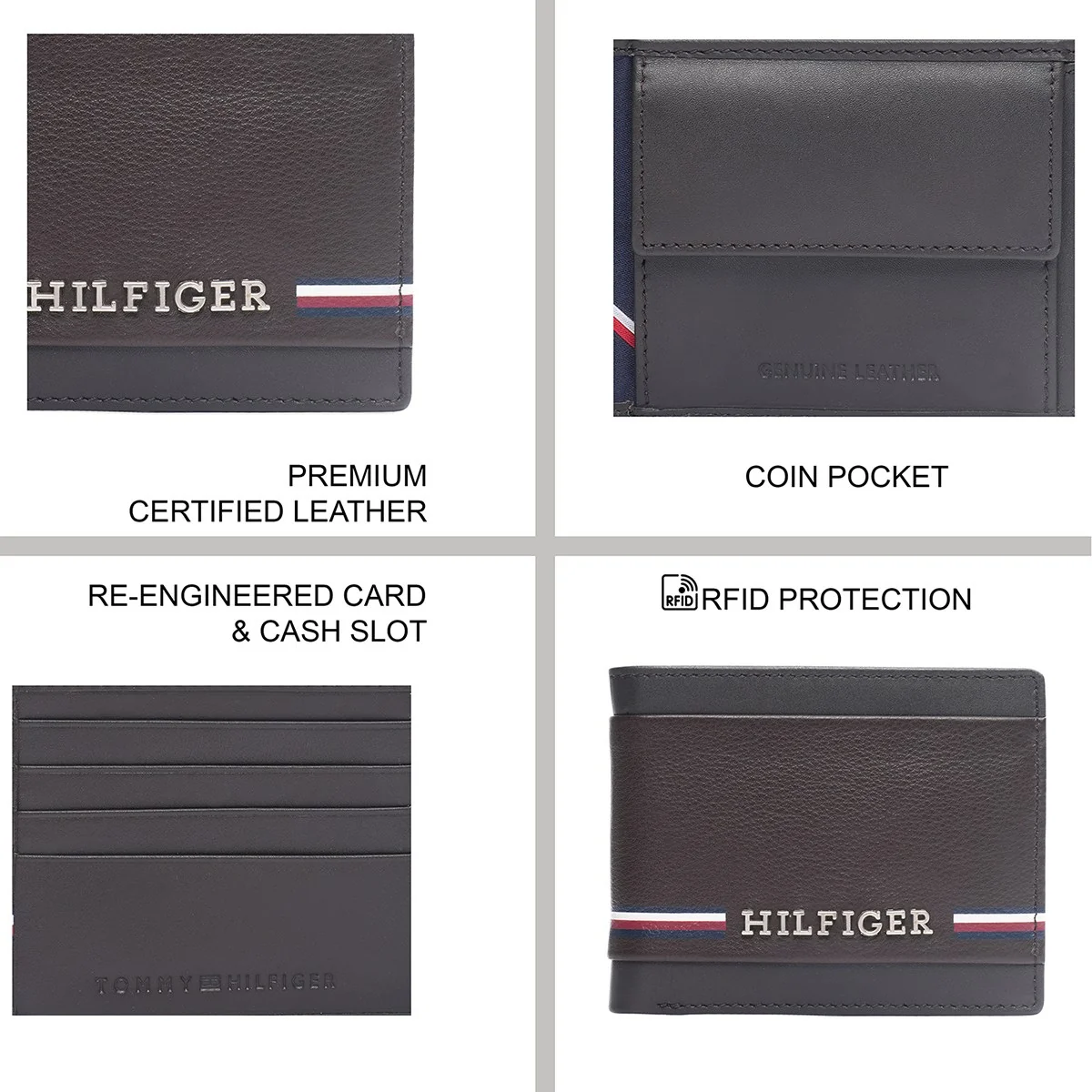 Tommy Hilfiger Neapoli Men's Global Coin Wallet - Image 8