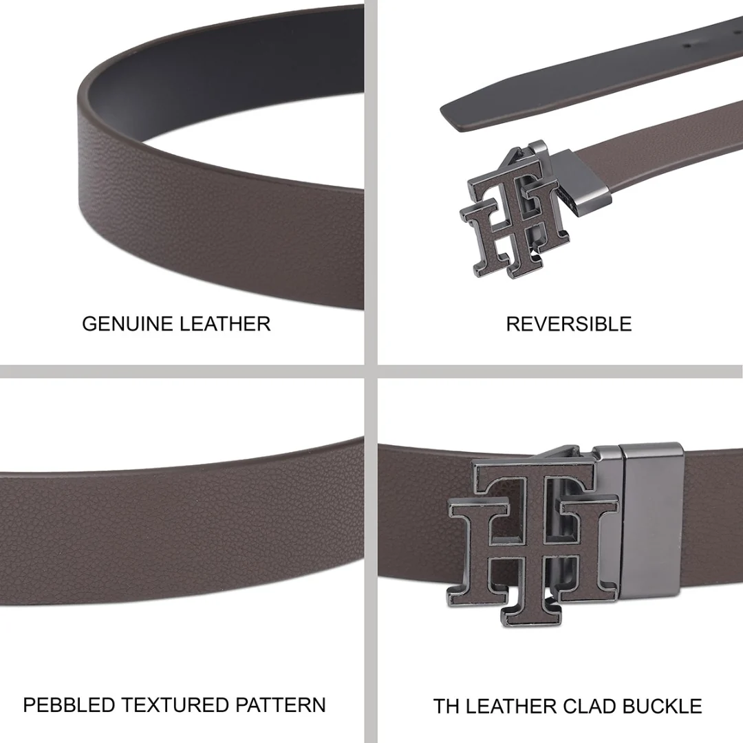 Tommy Hilfiger Nicholls Men's Reversible Belt - Image 4