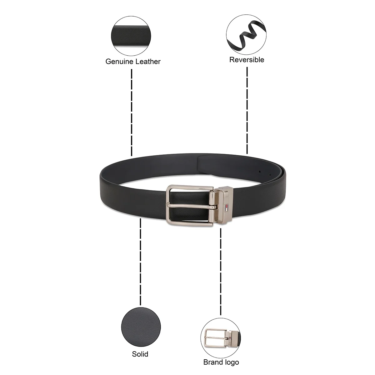 Tommy Hilfiger Odessa Reversible Belt - Image 7