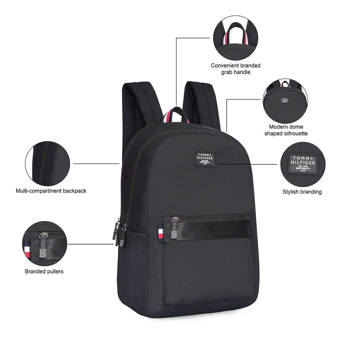 Tommy Hilfiger Oroville Laptop Backpack - Image 3