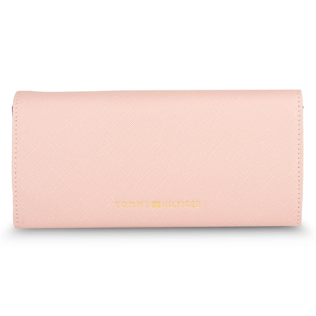 Tommy Hilfiger Paloma Women's Leather Flap Wallet-Black - Image 10
