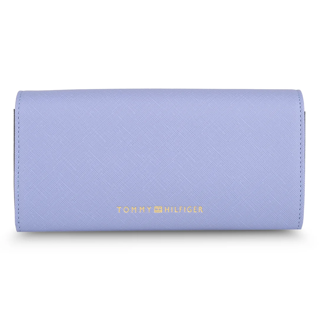 Tommy Hilfiger Paloma Women's Leather Flap Wallet-Black - Image 16