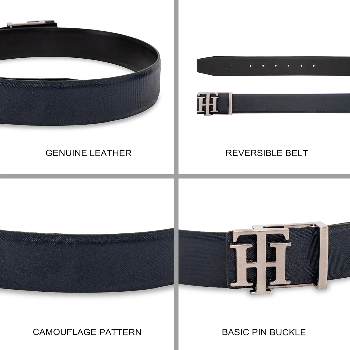 Tommy Hilfiger Perce Men's Reversible Belt - Image 4