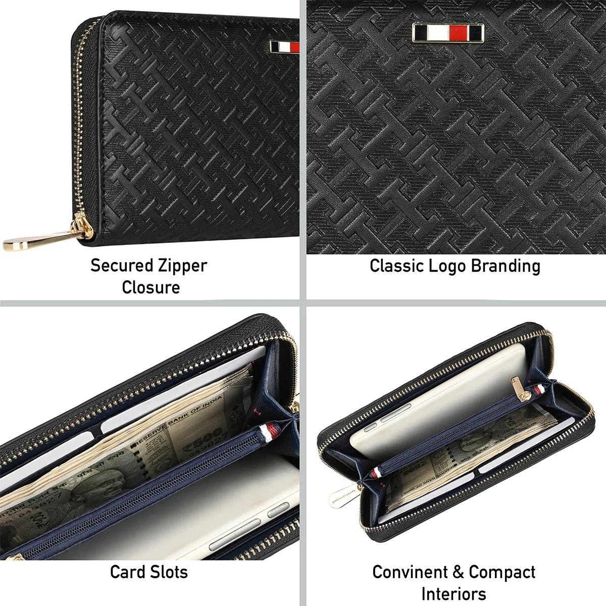 Tommy Hilfiger Pesmes Women's Zip Around Wallet - Image 4