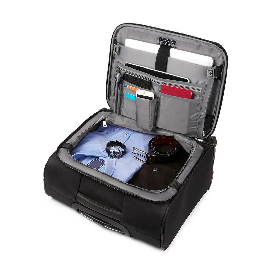 Tommy Hilfiger Planetary X Polyester Overnighter Soft Luggage - Image 5