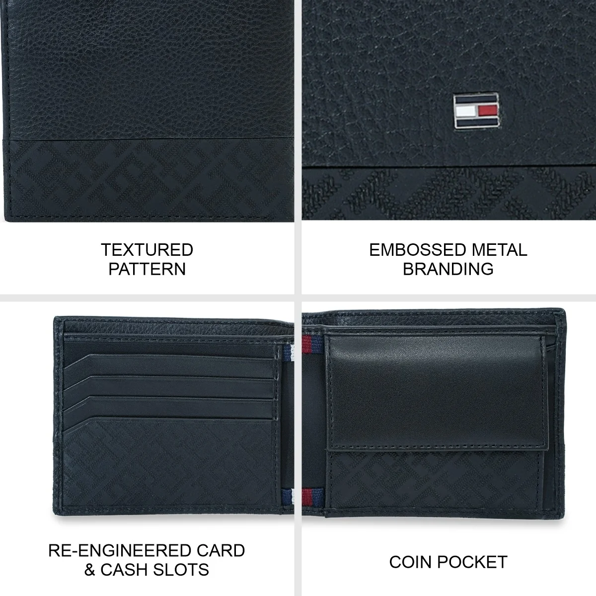 Tommy Hilfiger Potomac Men's Global Coin Wallet - Image 7