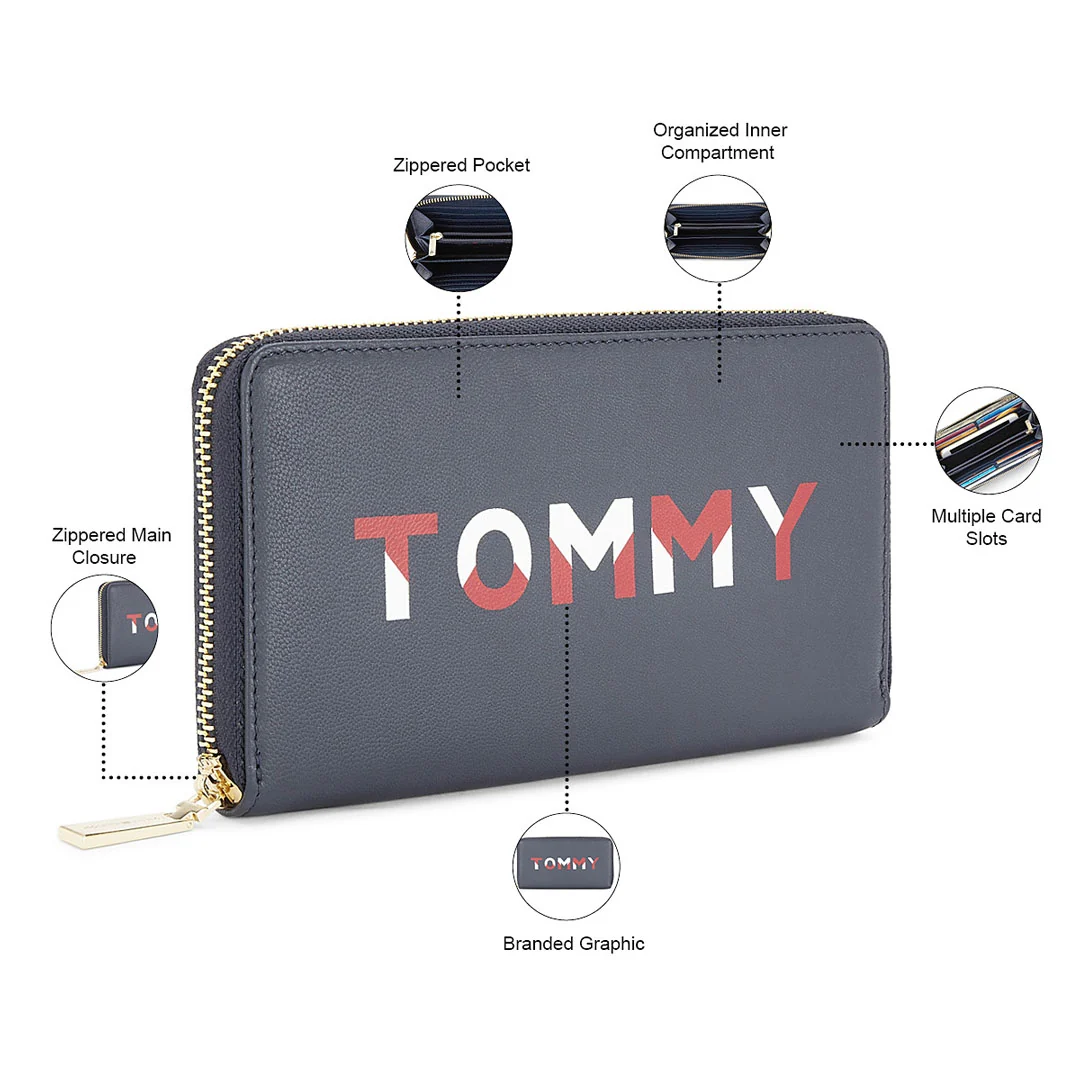Tommy Hilfiger Rainier Contemporary Women's Leather Wallet - Image 4