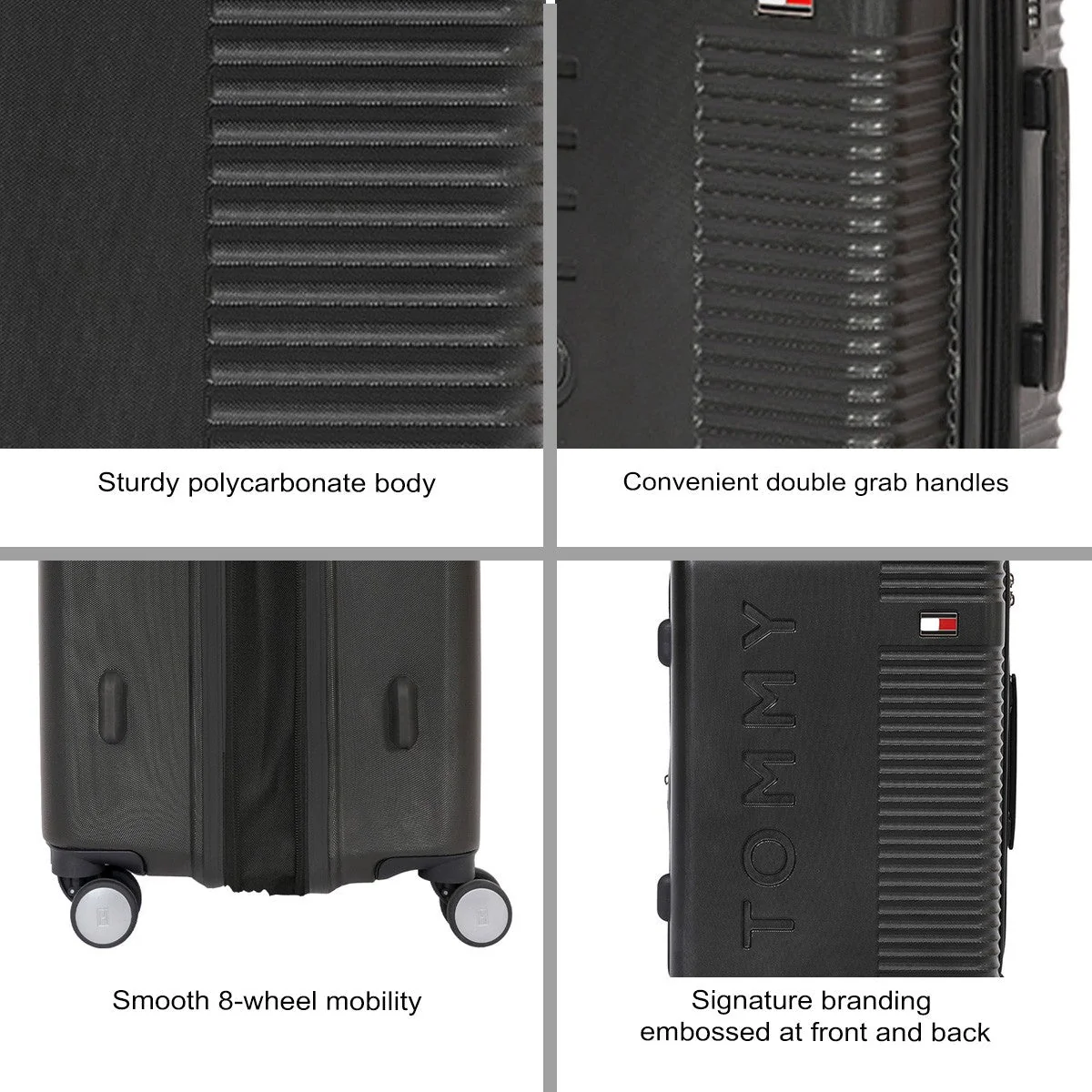 Tommy Hilfiger Rockfill X Hard Luggage - Image 32