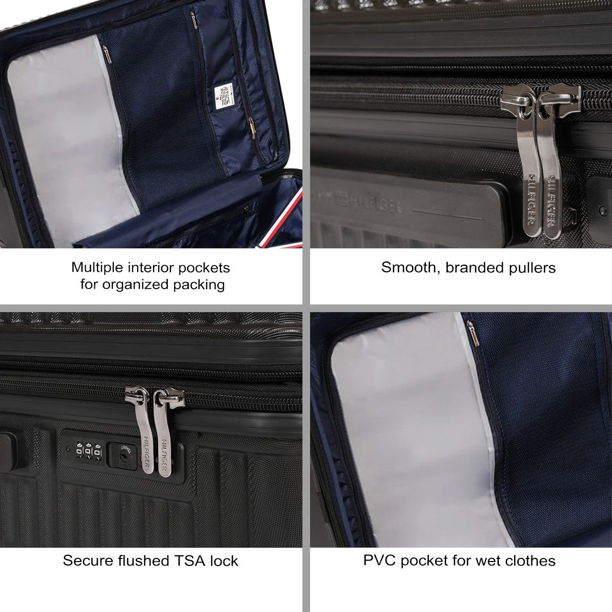 Tommy Hilfiger Rockfill X Hard Luggage - Image 6