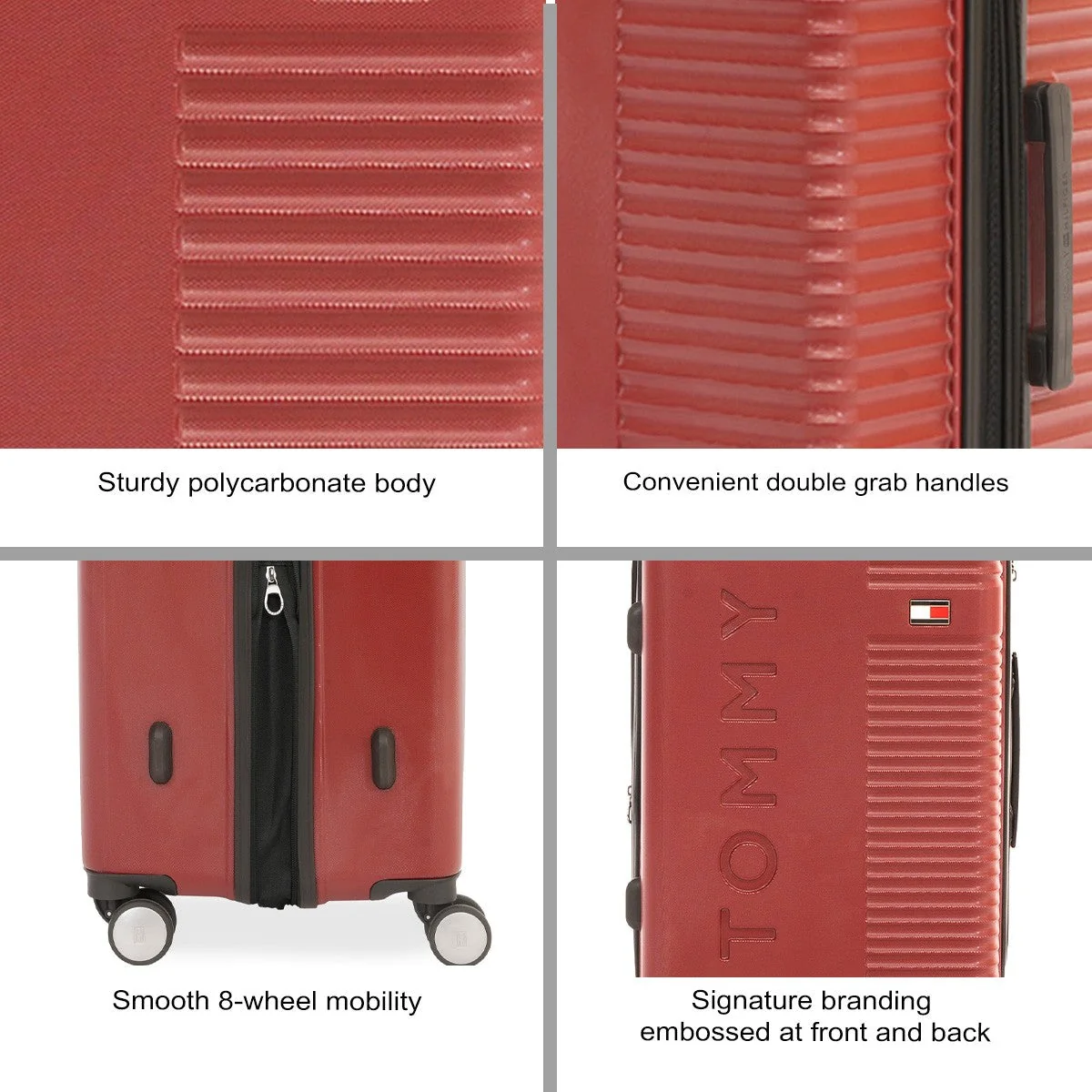 Tommy Hilfiger Rockfill X Hard Luggage - Image 21