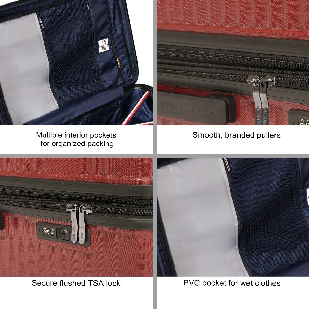 Tommy Hilfiger Rockfill X Hard Luggage - Image 6